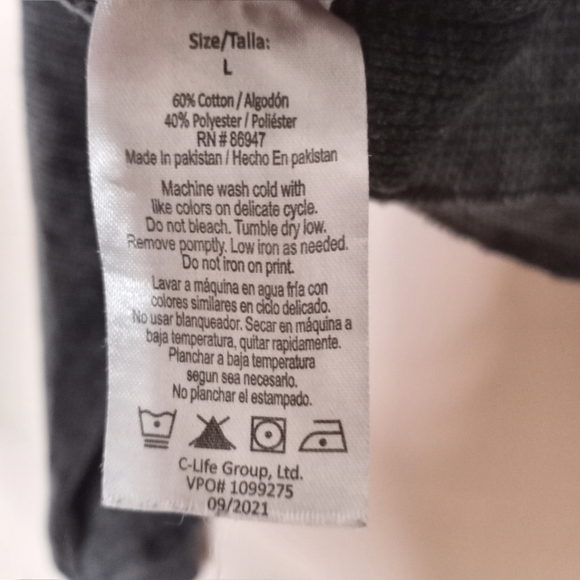 Chemistry Shirt Top Crop Long Sleeve 'Poetic Justice' Tupac Fandom 2021 - Picture 6 of 10